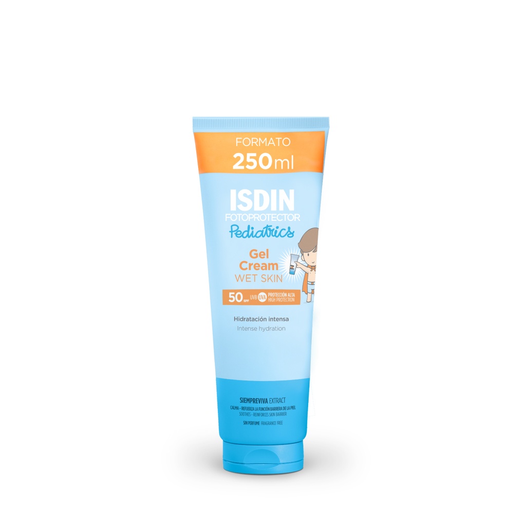 [8429420245822] ISDIN SOLAIRE PEDIATRICS GEL CREAM SPF50+ 250ML
