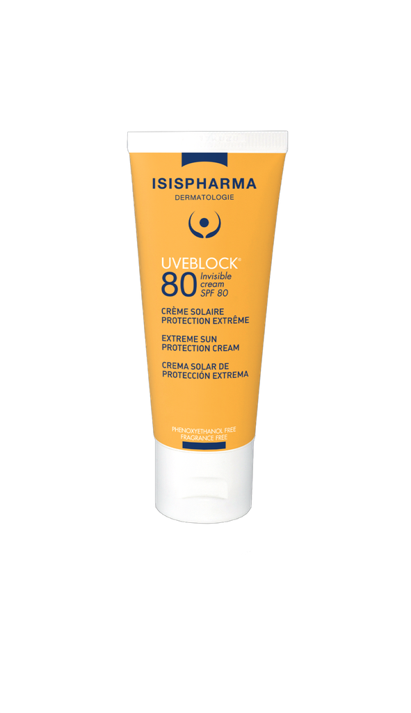 ISISPHARMA UVEBLOCK 80 INVISIBLE 40ML
