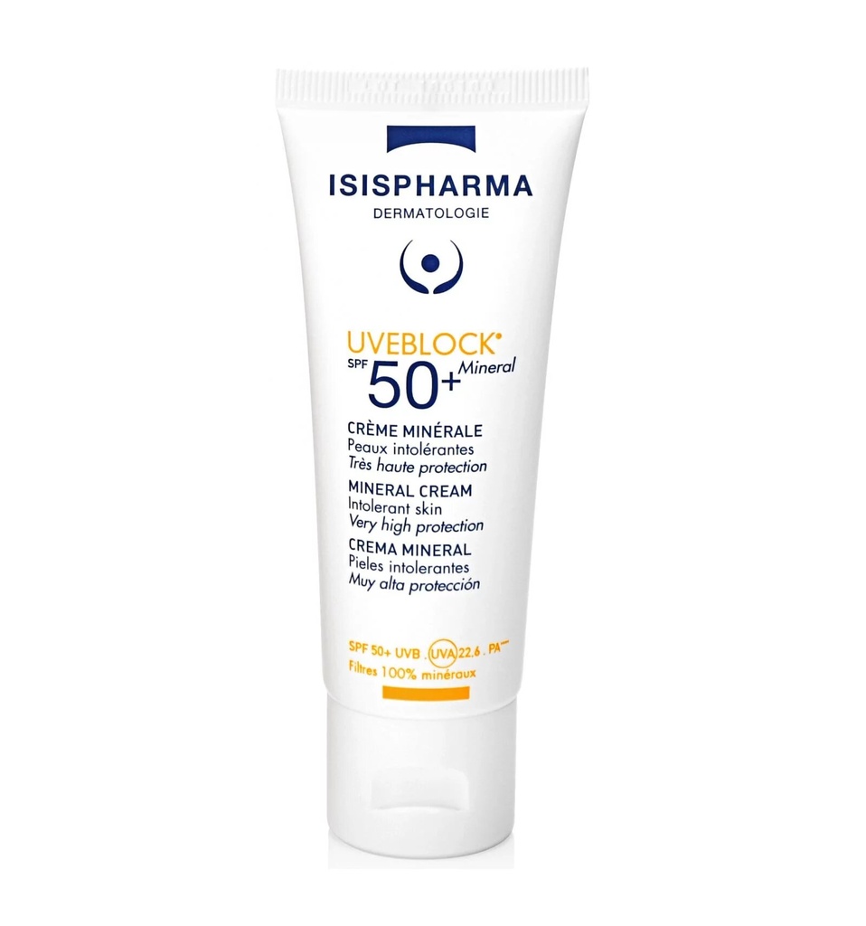 ISISPHARMA UVEBLOCK MINERALE INVISIBLE SPF50+ 40ML