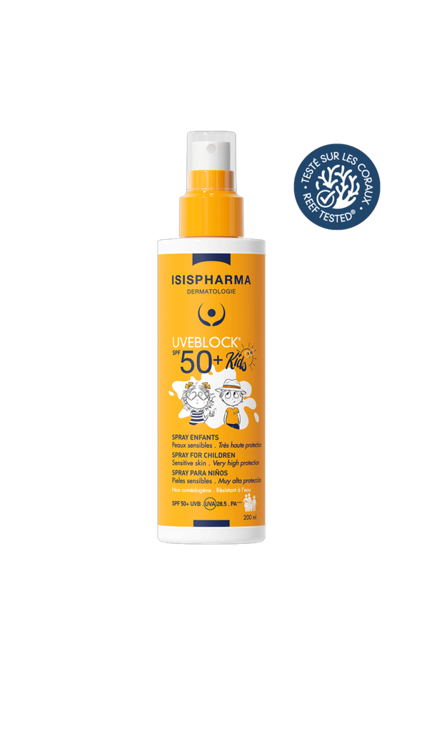 [3760269770300] ISISPHARMA UVEBLOCK SPRAY ENFANTS SPF50+ 200ML