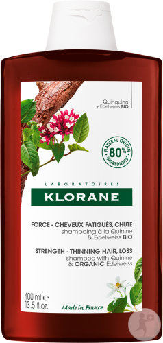 [3282770141283] KLORANE SHAMPOOING QUININE 400ML