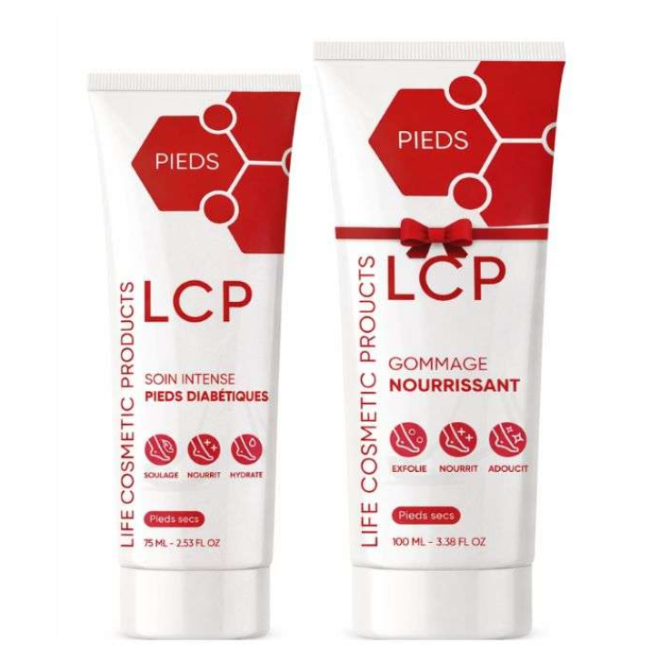 [6111275500219] LCP PACK PIEDS DIABETIQUES SOIN INTENSE 75ML + GOMMAGE 100ML