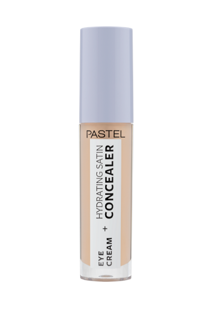 PASTEL EYE CREAM + HYDRATING SATIN CONCEALER 62 IVORY 4.3ML