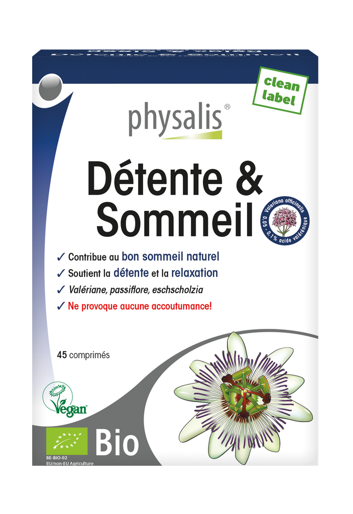 PHYSALIS DETENTE ET SOMMEIL - 45 COMPRIMES
