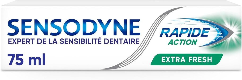 SENSODYNE DENTIFRICE RAPIDE ACTION EXTRA FRESH 75ML