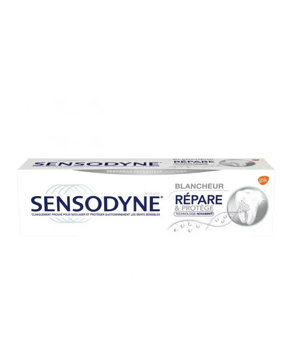 SENSODYNE DENTIFRICE REPARE ET PROTEGE BLANCHEUR 75ML