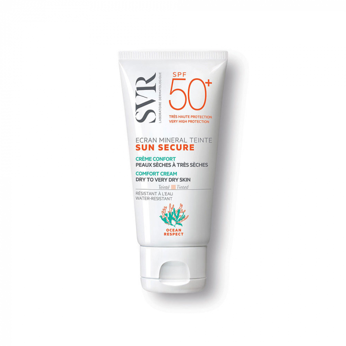 SVR SUN SECURE ECRAN MINERAL CONFORT TEINTE SPF50+ 50ML