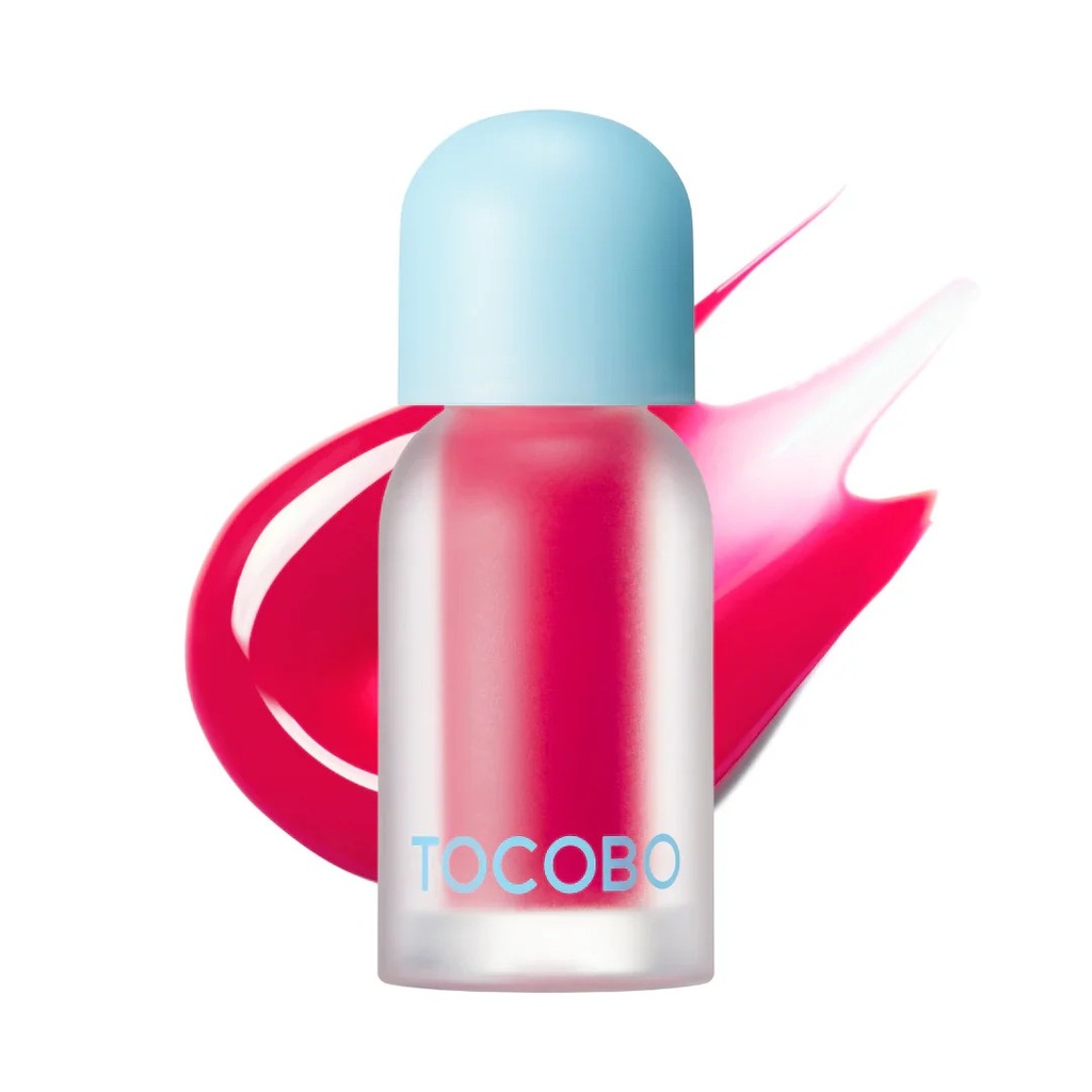 TOCOBO JUICY BERRY PLUMPING LIP OIL 12 CHERRY ADE 4G