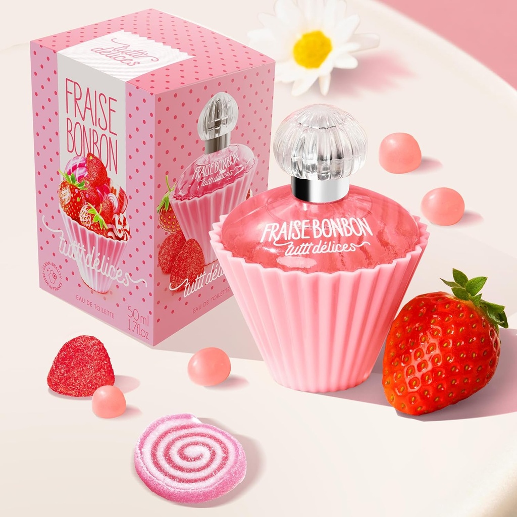 TUTTI DELICES EAU DE TOILETTE FRAISE BONBON 50ML
