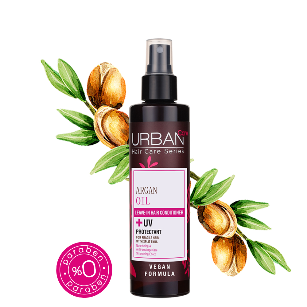URBAN CARE ARGAN OIL ET KERATIN LEAVE-IN CONDITIONER SPRAY 200ML