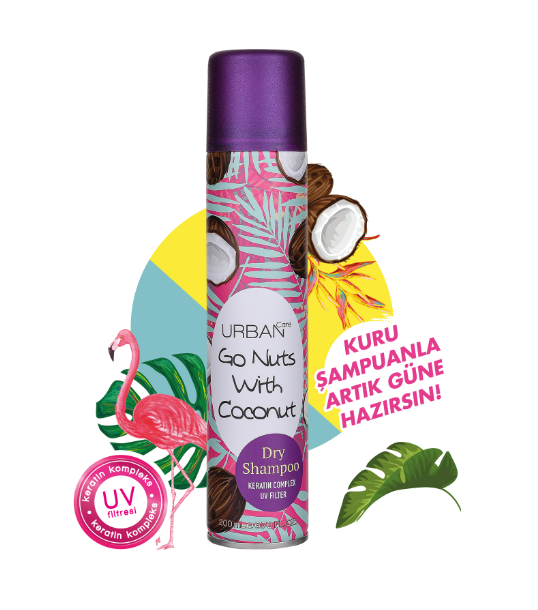 URBAN CARE DRY SHAMPOO COCONUT 200ML
