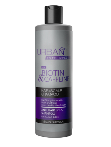 [8680690702297] URBAN CARE EXPERT BIOTIN ET CAFFEINE HAIR+SCALP  ANTI-HAIRFALL SHAMPOO 350ML