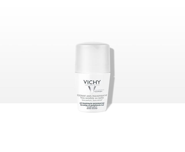 VICHY DEODORANT ANTI-TRANSPIRANT 48H PEAU SENSIBLE OU EPILEE ROLL-ON 50ML