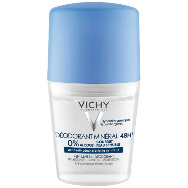 VICHY DEODORANT MINERAL 48H MgO ROLL-ON 50ML