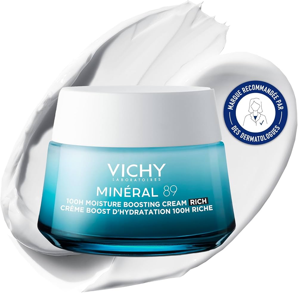 VICHY MINERAL 89 CREME BOOST D'HYDRATATION 72H RICHE 50ML
