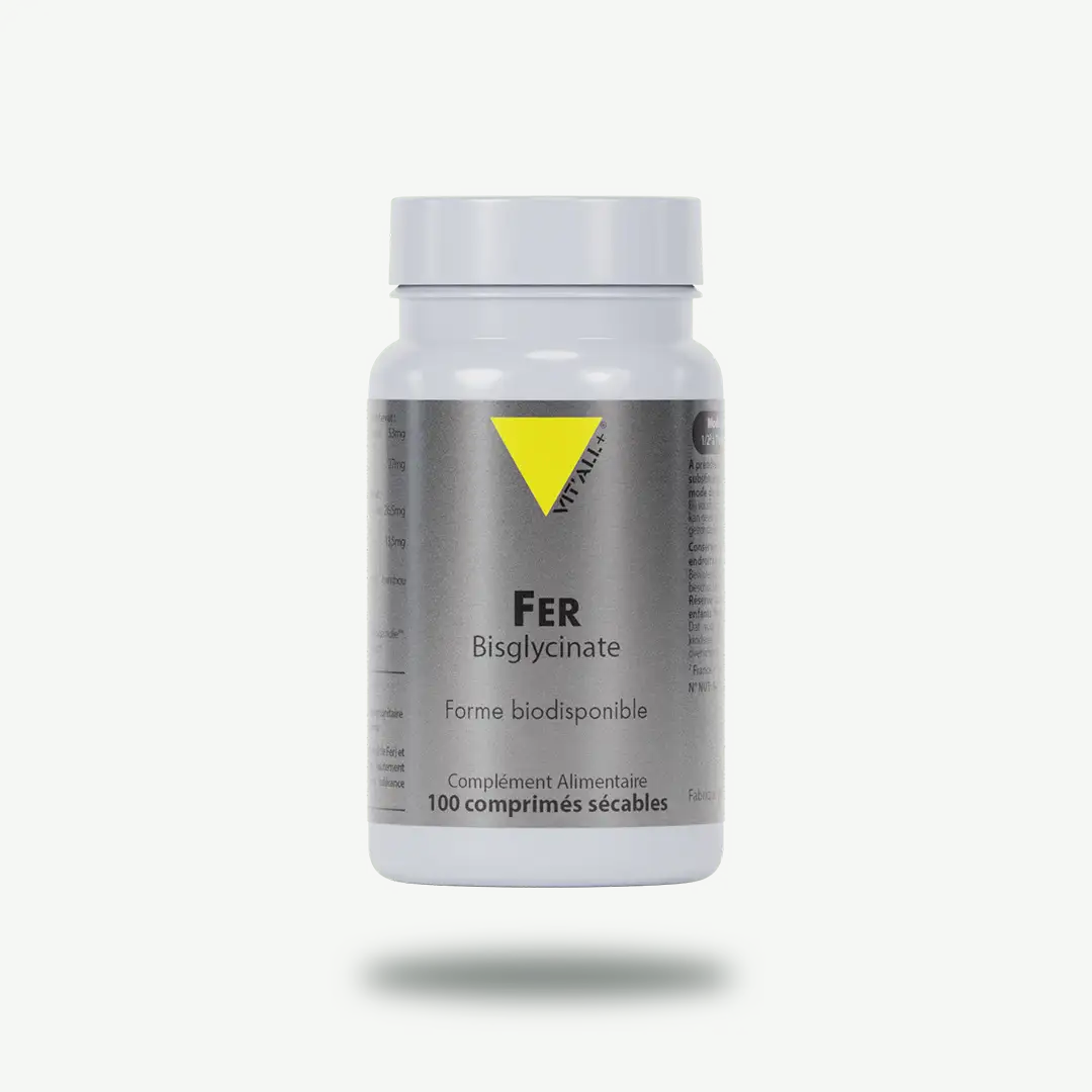 VITALL+ FER BISGLYCINATE - 100 COMPRIMES