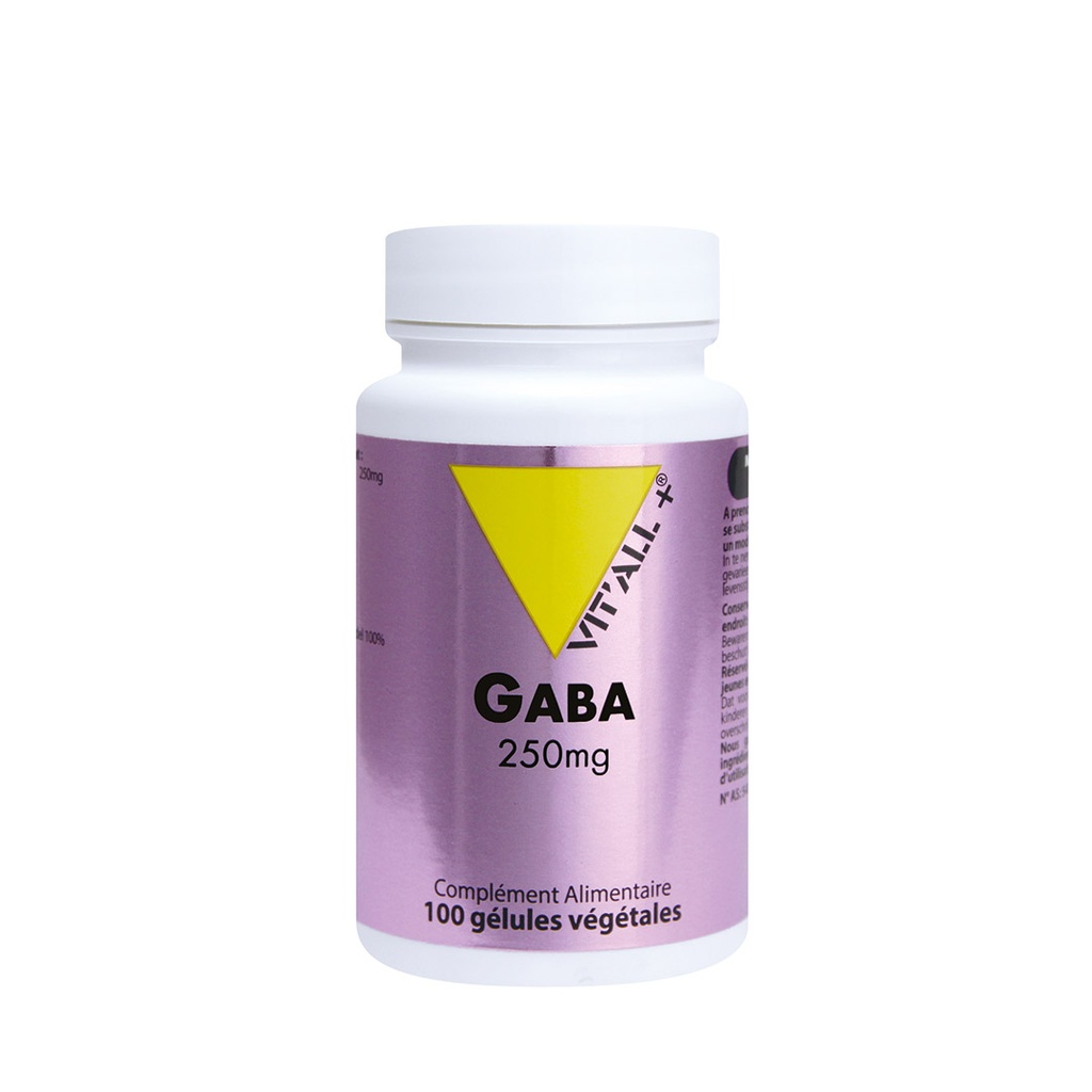 VITALL+ GABA 250MG - 100 GELULES