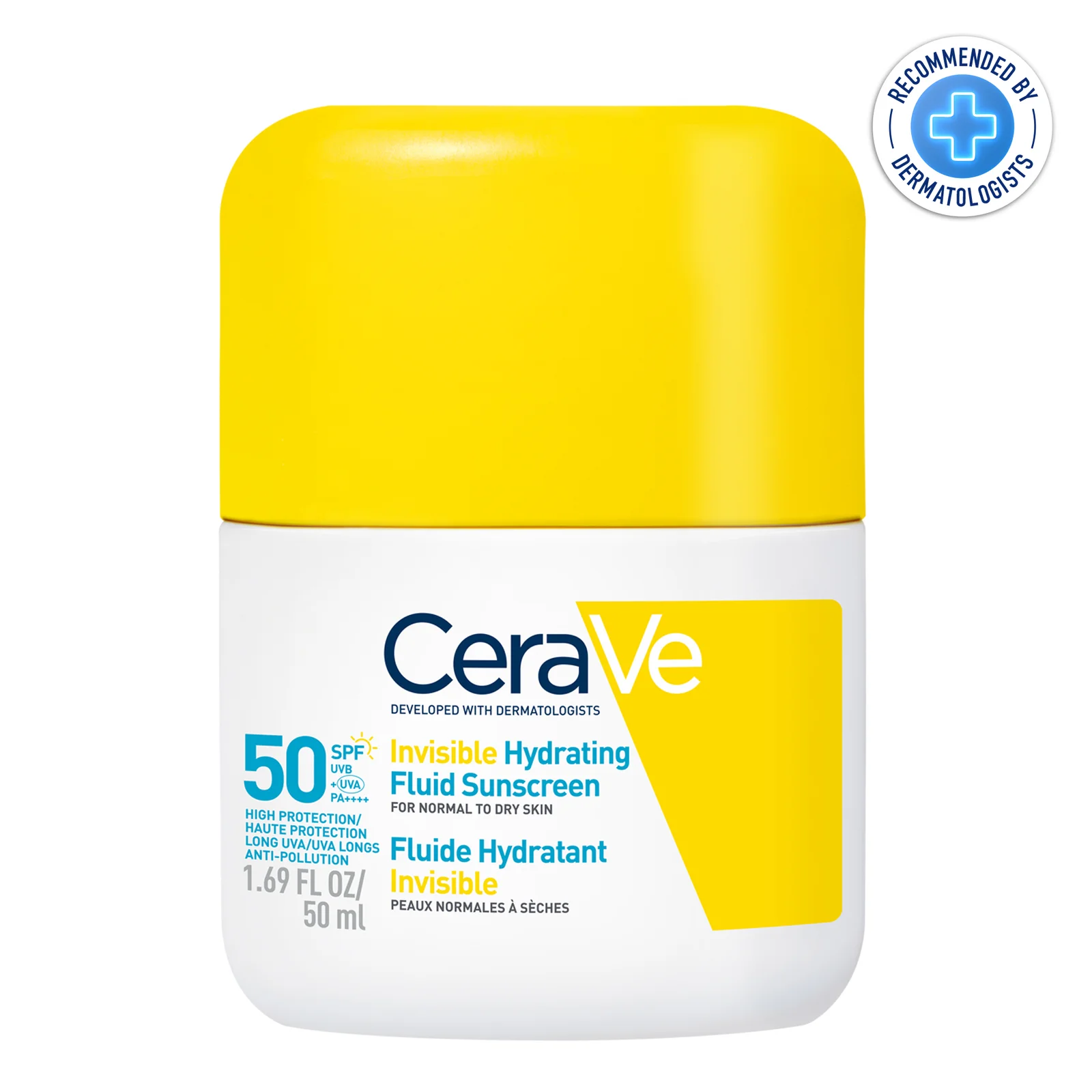 [3337875945660] CERAVE FLUIDE HYDRATANT INVISIBLE SPF50+ 50ML
