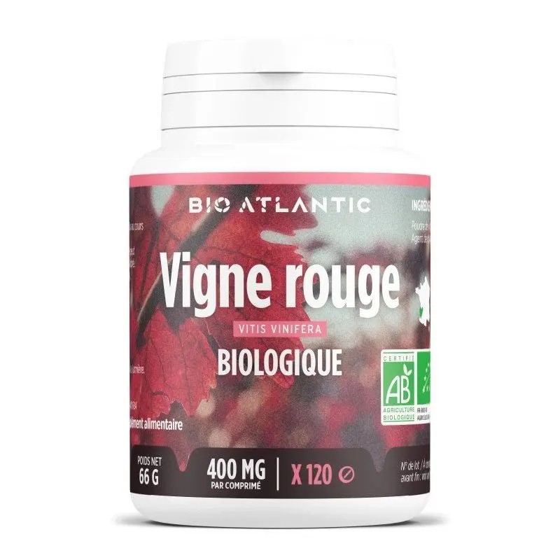 GPH VIGNE ROUGE BIO 400MG - 120 COMPRIMES