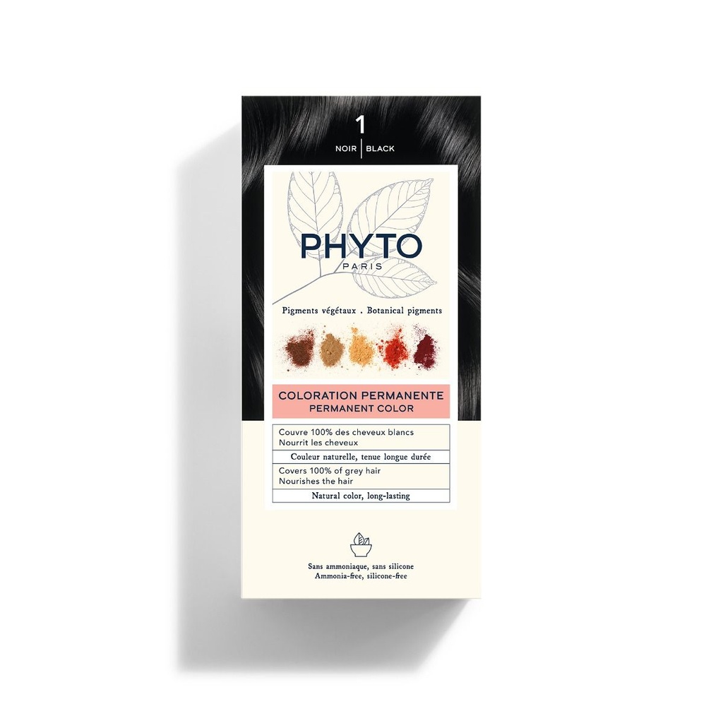 PHYTO COLOR KIT COLORATION N°1 NOIR