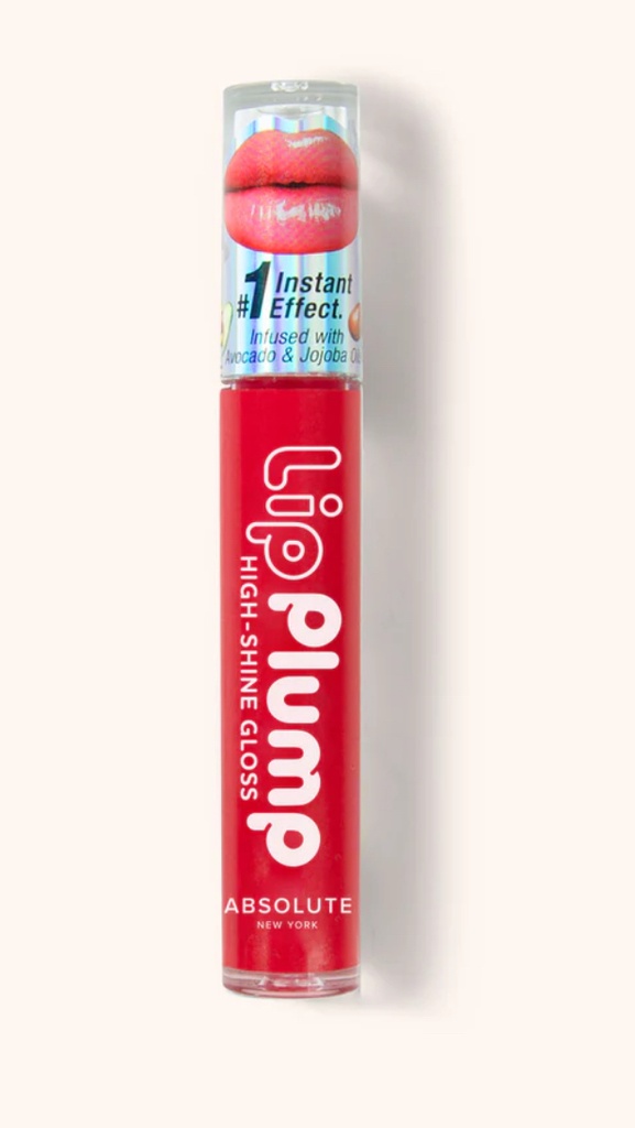 ABSOLUTE NY LIP PLUMP HIGH SHINE GLOSS - CHERRY MLPG02