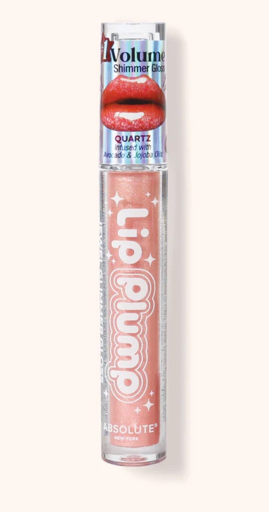 ABSOLUTE NY LIP PLUMP JEWEL GLIMMER GLOSS - QUARTZ MLPG12