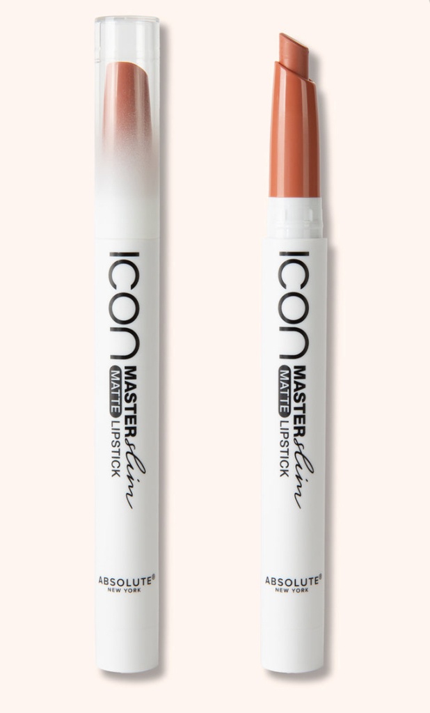 ABSOLUTE NY MASTER SLIM MATTE LIPSTICK - CORAL BEIGE MLSS12