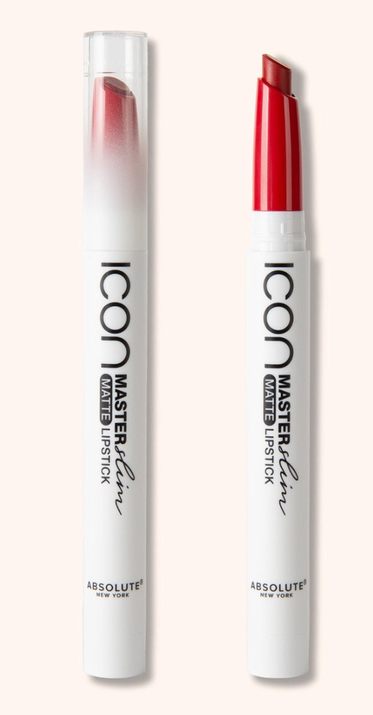 ABSOLUTE NY MASTER SLIM MATTE LIPSTICK - INDIE PINK MLSS18