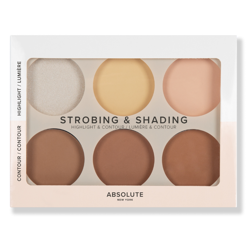 [888432961713] ABSOLUTE NY STROBING & SHADING PALETTE - LIGHT TO MEDIUM AHC11