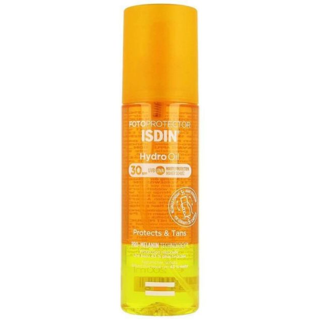 [8429420184176] ISDIN SOLAIRE HYDRO OIL SPF30 200ML