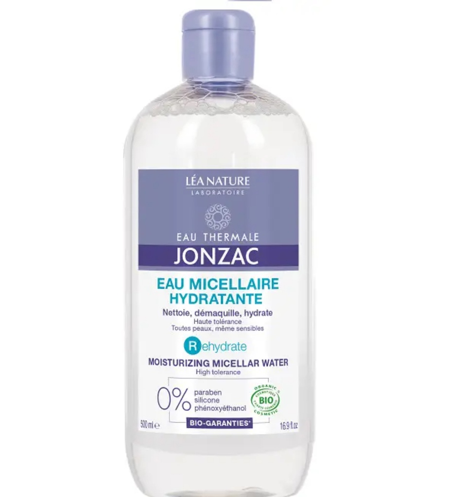 JONZAC REHYDRATE EAU MICELLAIRE HYDRATANTE 500ML