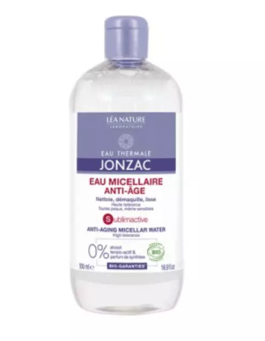 JONZAC SUBLIMACTIVE EAU MICELLAIRE ANTI-AGE 500ML