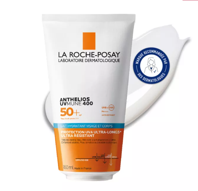 [3337875917872] LA ROCHE POSAY ANTHELIOS UVMUNE 400 LAIT HYDRATANT VISAGE & CORPS 150ML