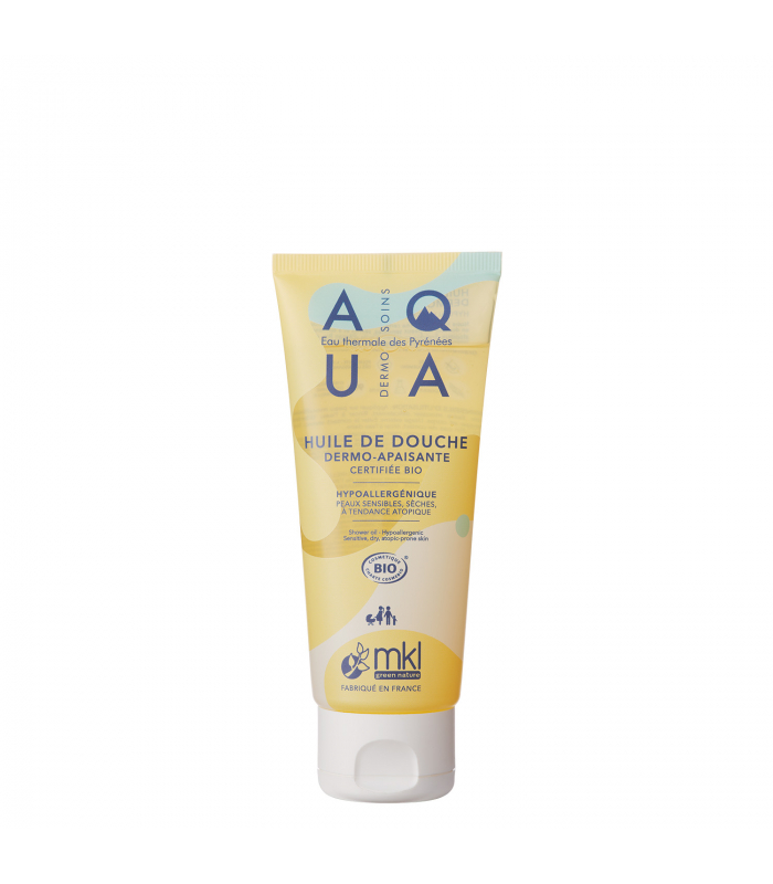 [3760162124170] MKL AQUA HUILE DE DOUCHE DERMO-APAISANTE BIO 100ML