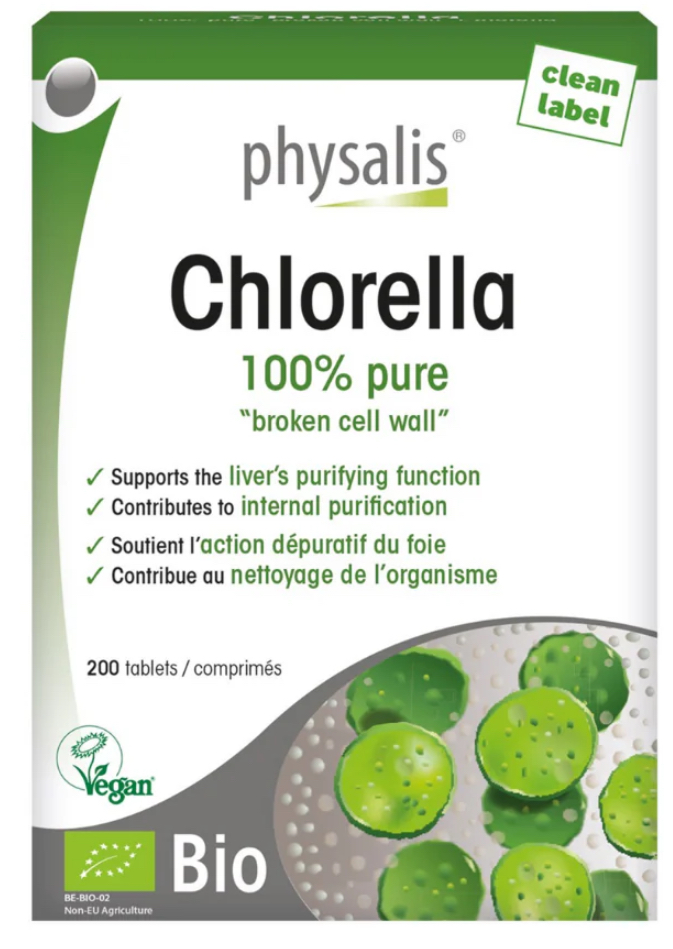 PHYSALIS CHLORELLA 100% - 200 COMPRIMES