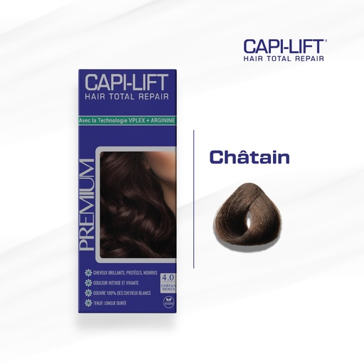 CAPILIFT COLORATION - 4.0 CHATAIN MOYEN