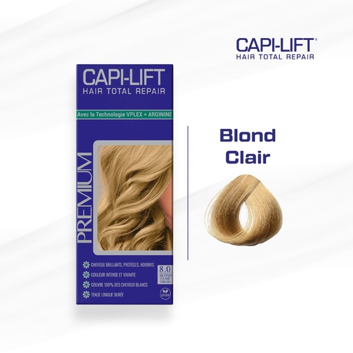 CAPILIFT COLORATION - 8.0 BLOND CLAIR FROID