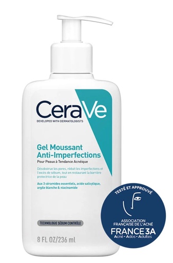 CERAVE GEL MOUSSANT ANTI-IMPERFECTIONS 236ML