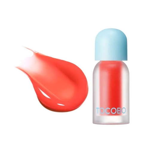 TOCOBO JUICY BERRY PLUMPING LIP OIL 15 CORAL SODA 4G