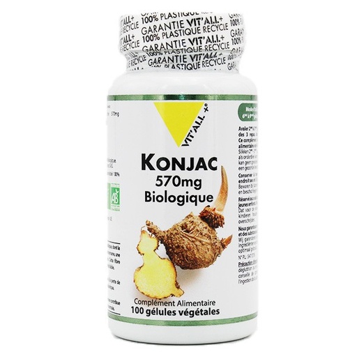 VITALL+ KONJAC BIO 570MG - 100 GELULES