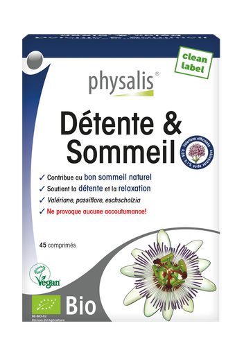 PHYSALIS DETENTE & SOMMEIL - 45 COMPRIMES